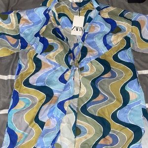 Zara Shirt Dress